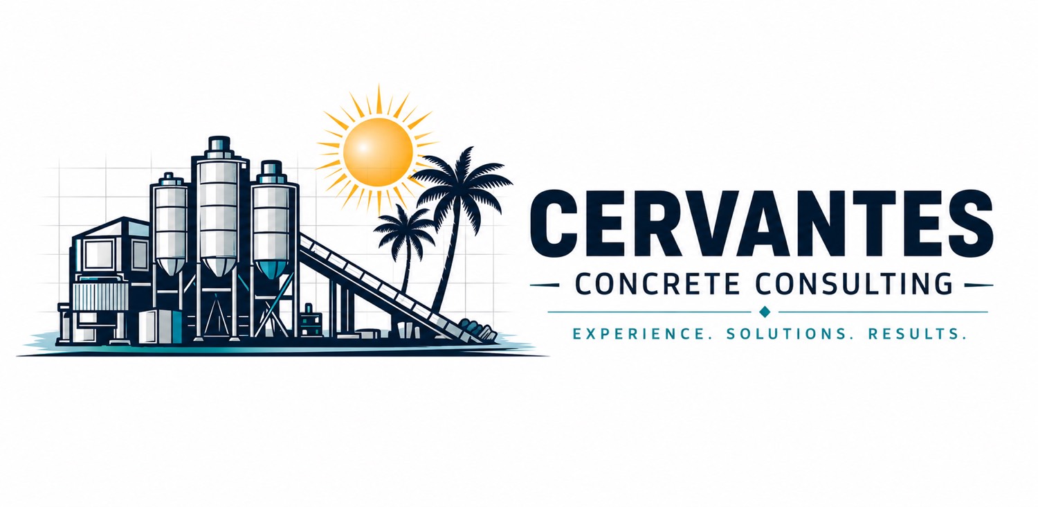 Cervantes Concrete Consulting Logo - Batch Plant Experts
